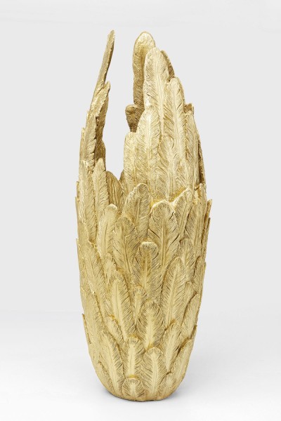 Vase Feathers Gold 91