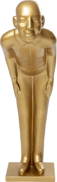 Deko Figur Welcome Guests Gold XL