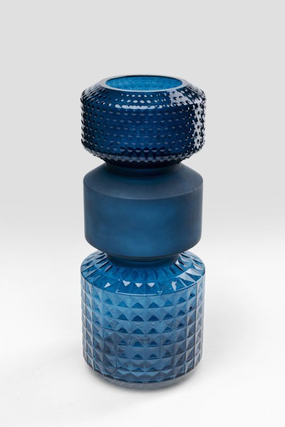 Vase Marvelous Duo Blau 42cm