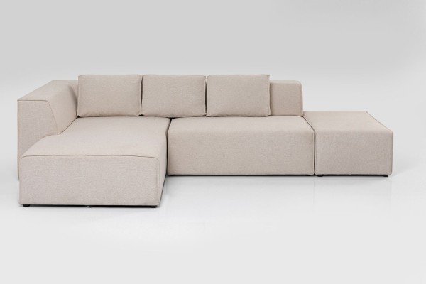 Ecksofa Infinity Ottomane Creme