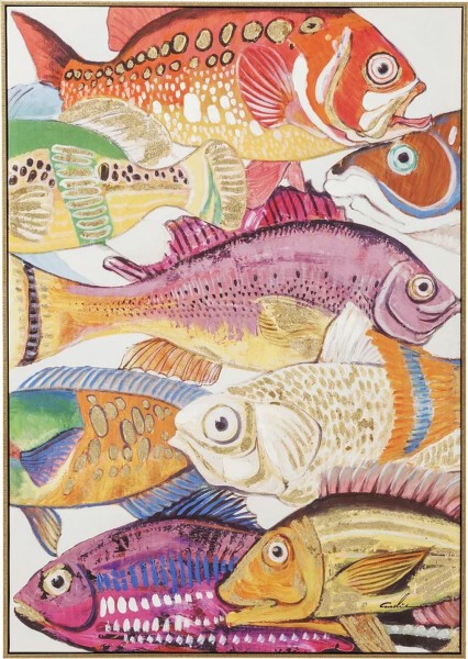 Bild Touched Fish Meeting One 75x100cm