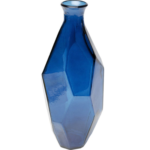 Vase Origami Blau 31cm