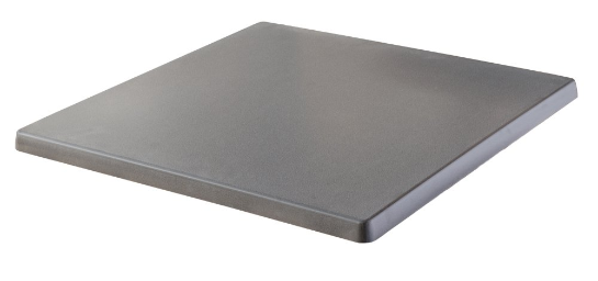 Topalit classicline Anthracite 80x80cm