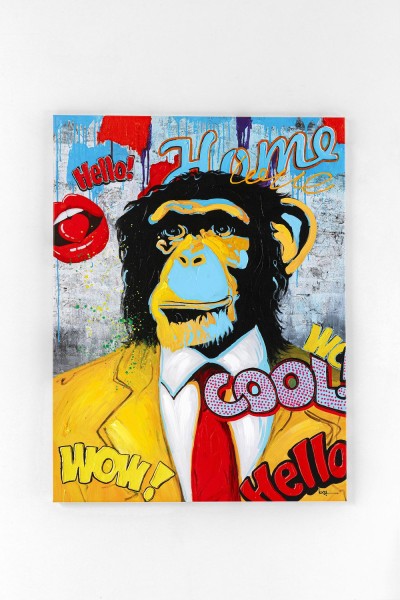 Bild Touched Show Monkey 90x120cm