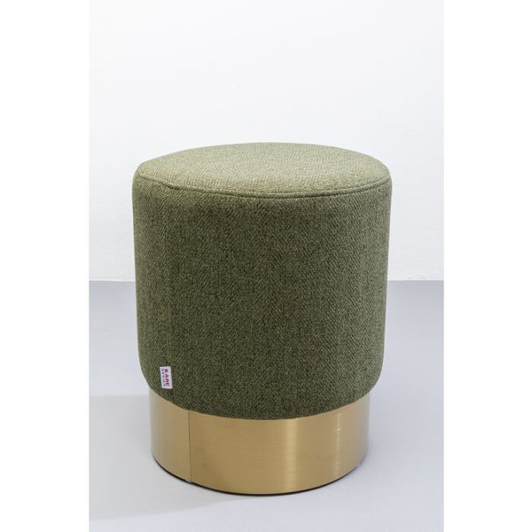 Hocker Cherry Lina Grün Brass Ø35cm