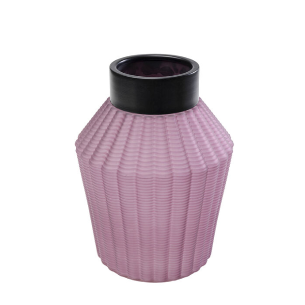 Vase Barfly Pink Matt 28cm