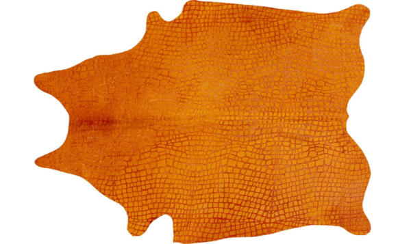 Teppich Croco Orange 167x226cm