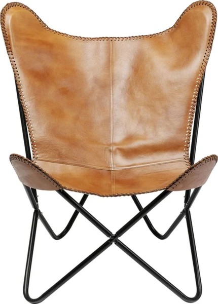 Sessel California Leder Braun