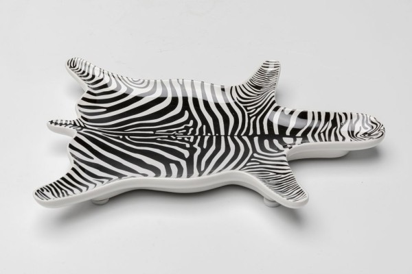 Deko Schale Zebra 21x15cm