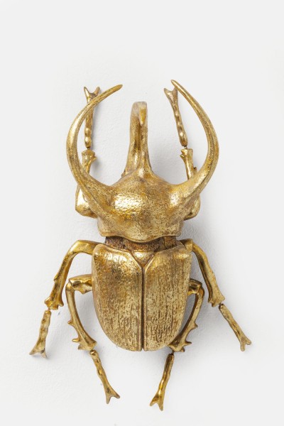 Wandschmuck Atlas Beetle Gold