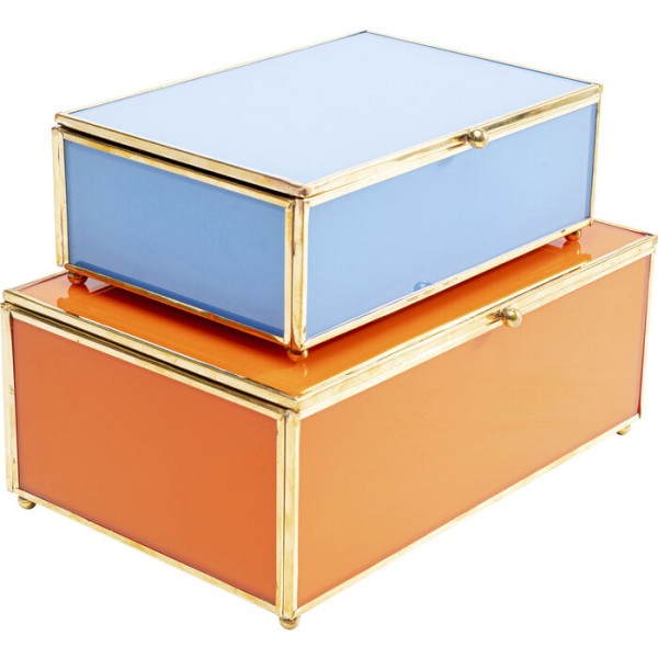 Box Neomi Orange Blau (2/Set)